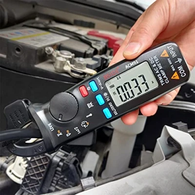 Imagen de BSIDE ACM91 Pinza Amperimétrica AC DC 1mA de Fugas Corriente True RMS 6000 Cuentas Auto Ranging Multimetro Digital con sonda Temperatura Comprobador tensión LOZ Capacidad Ohm NCV