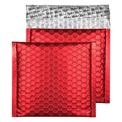 Imagen de Purely Packaging CD 165x165mm Peel and Seal Matt Metallic Padded Bubble Envelope Chili Haze (Pack 100)