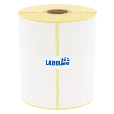 Imagen de Labelident etiquetas de envío DHL, DPD, Fedex, GLS, Hermes, UPS 100 x 200 mm 250 papel Thermo Eco sin BPA en 1 rollo(s), pulgada (25,4 mm), termodirectamente, adhesivo