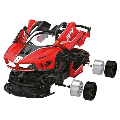 Imagen de MONDO Motors RC 1:18 Kit Ferrari Fxxk EVO Coche Radio Control, Color Rojo 63691