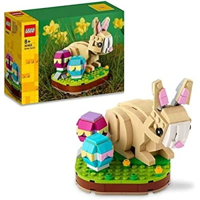 Imagen de Lego 40463 Easter Bunny, enthält außerdem eine Wiesenkulisse mit 2 Ostereiern