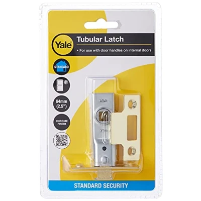 Imagen de Yale Locks YALPM888PB25 Pestillo para Puertas (tamaño: 64mm, Pack de 1)