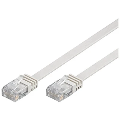 Imagen de Wentronic Goobay Cat5e Flat 5 2000 20.0m Cable de Red (20 m, Blanco)