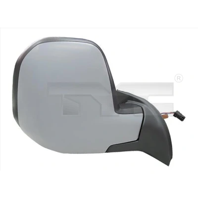 Imagen de Espejo retrovisor Tyc 305 0133 derecha imprimado para ajuste elect. espejo, convexo, con sensor de temperatura, calefactable CITROËN: Berlingo II