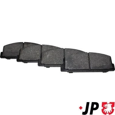 Imagen de JP GROUP 3863700610 Juego de pastillas freno Eje trasero excl. contacto avisador desgaste MAZDA: 6 Berlina, Hatchback, Wagon
