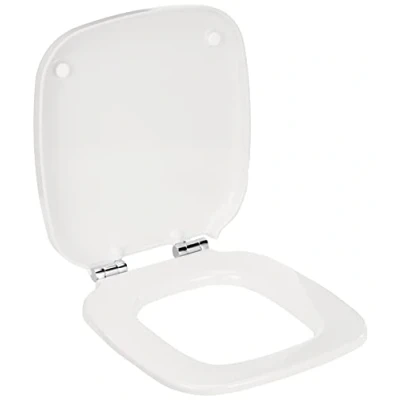 Imagen de Gala, Blanco, colección Universal. G5157001 Tapa y Asiento Amortiguado para Inodoro/WC, 39.5x5.4x47.5 cm. Mejora tu baño con Estilo Comodidad, Urea, 39.5 x 5.4 47.5 cm