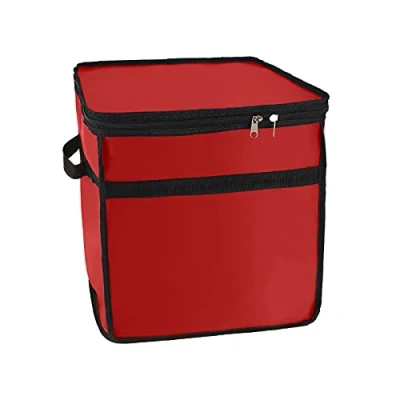 Imagen de TIAVNTD Caja de almacenamiento adornos Navidad, 4 niveles con capacidad para hasta 64 bolas accesorios, soporte organizador Navidad Oxford 600D