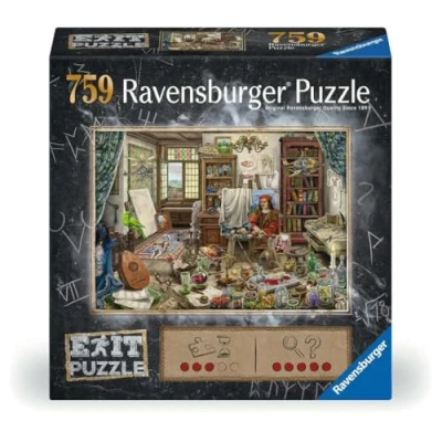 Imagen de Ravensburger Puzzle Künstleratelier Exit 16782 (759 Piezas), Multicolor (16782)
