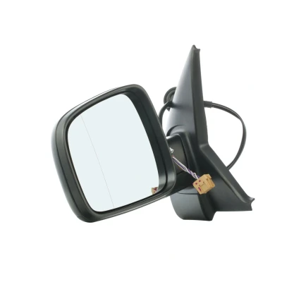 Imagen de espejo retrovisor Van Wezel 5896807 izquierda negro completo, asférico, para ajuste elect. espejo, calefactable VOLKSWAGEN: Transporter 5 Bus