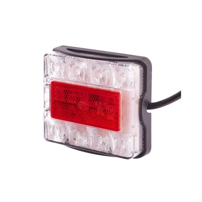Imagen de HELLA 2VA 980 720 001 Piloto posterior derecha, izquierda Rojo, transparente negro