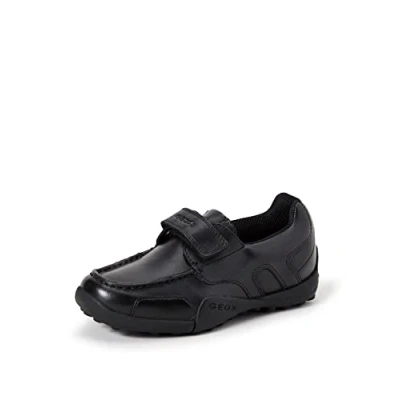 Imagen de Geox J W.Snake Moc B, Mocasines para Niño, Negro (Black), 26 EU