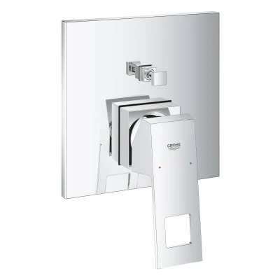 Imagen de Grohe 24062000 Mezclador Baño Ducha, Eurocube, Cromo, Cromado