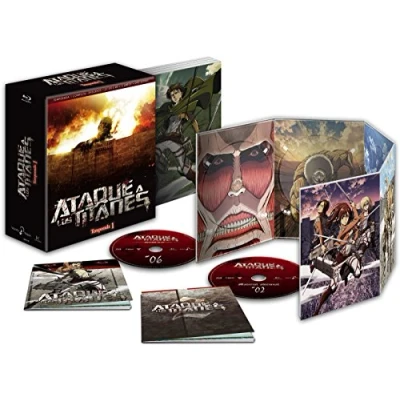 Imagen de Ataque A Los Titanes Temporada 1 Blu Ray Edición Coleccionistas [Blu ray]