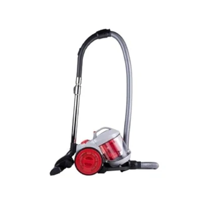 Imagen de Dirt Devil Aspirador sin bolsa DD2503 800 W Filtro HEPA 12 Alcance de 7,5 m con cepillo combinado, empotrado y accesorio para muebles 4,3 kg Caja recogida polvo 2,2 l gris/rojo