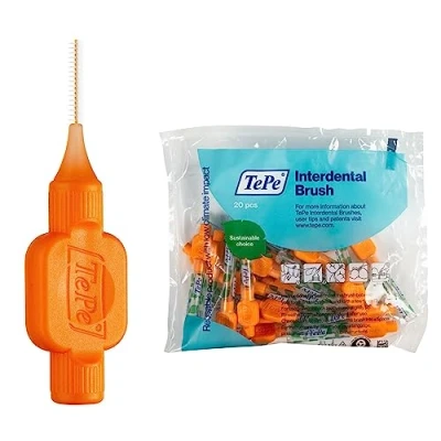 Imagen de TePe Cepillo Interdental Original 20 Pk, Naranja