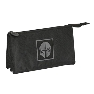 Imagen de Safta Articulo, Portatodo Triple The Mandalorian Teen Unisex niños, Multicolor, M