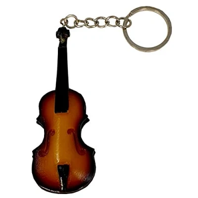Imagen de LLAVERO DE RESINA VIOLIN ECK 0887 REGALO MUSICAL ROCKMUSIC