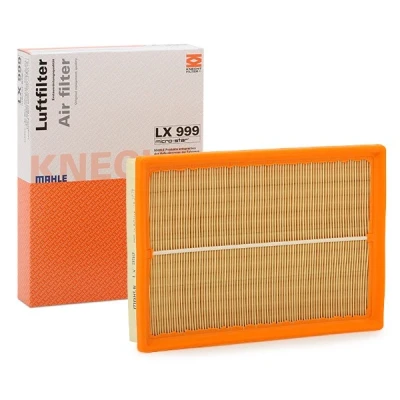 Imagen de MAHLE ORIGINAL LX 999 Filtro de aire 42,0 206 290,0 Cartucho filtrante OPEL: Corsa C Hatchback, Tigra Twintop, SAAB: 9 3 Berlina norauto, oscaro,