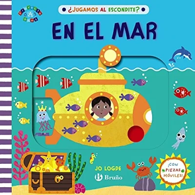 Imagen de ¿Jugamos al escondite? En el mar (Castellano A PARTIR DE 0 AÑOS PROYECTO 3 Libros manipulativos)