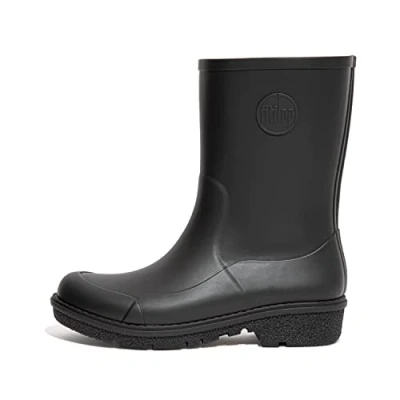 Imagen de Fitflop Wonderwelly Short, Botas De Lluvia Mujer, Negro (All Black), 41 EU