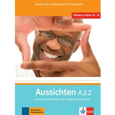 Imagen de AUSSICHTEN A1.2, LIBRO DEL ALUMNO Y DE EJERCICIOS + CD: Kurs und Arbeitsbuch A1.2 &amp; Audio CDs (2) DVD: Vol. 2 (SIN COLECCION)