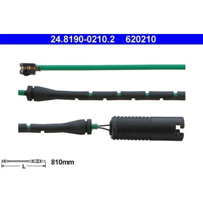 Imagen de ATE 24.8190 0210.2 Sensor de Desgaste Pastillas Frenos BMW: 3 Berlina, Coupé, Cabrio