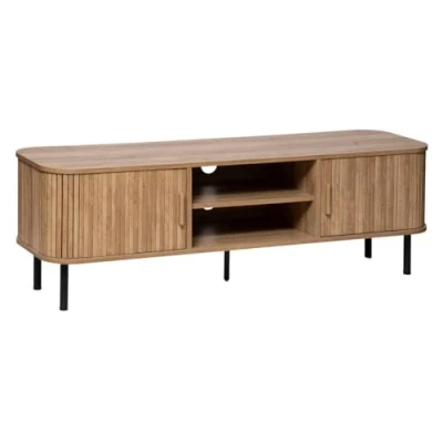 Imagen de ATMOSPHERA CREATEUR D&#039;INTERIEUR Mueble de televisión Colva 2 Puertas Beige