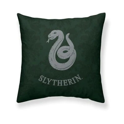 Imagen de BELUM Funda cojín Harry Potter, de 100% algodón 50x50cm Modelo Slytherin Damascus A