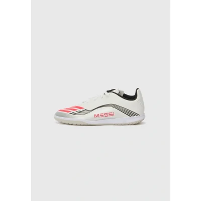 Imagen de adidas Performance F50 Messi CLUB Botas de fútbol sin tacos White/lucid red/silvercoloured para niños, Talla: 30.5, red/silver coloured