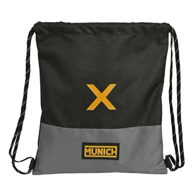 Imagen de MUNICH MOONLESS Mochila Saco Plano Grande, Mochila, Ideal para Niños de Diferentes Edades, Cómoda y Versátil, Calidad Resistencia, 35x40 cm, Color