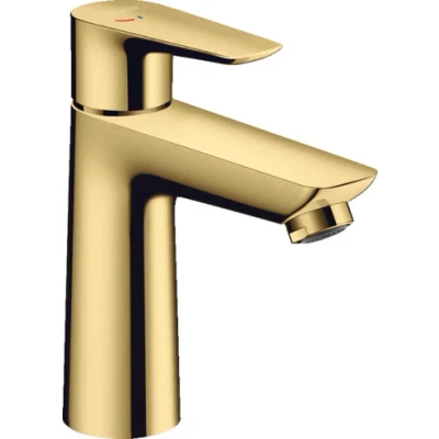 Imagen de hansgrohe 71713990 Mezclador de Lavabo una Sola Palanca, Oro Pulido, ComfortZone 110mm