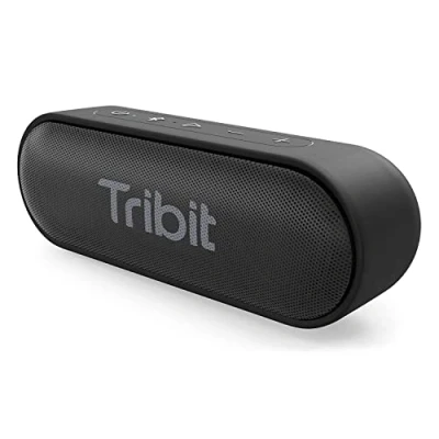 Imagen de Altavoz Bluetooth Tribit XSound Go [actualizado] inalámbrico portátil de 16W con Graves intensos,IPX7, Tipo C, 5.0, emparejamiento estéreo inalámbrico, Alcance 100 pies