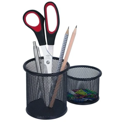 Imagen de Wedo Juego 2 de lapiceros malla (10 x 8,5 cm y 7,5 7 cm), colo negro
