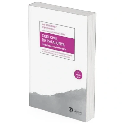 Imagen de Codi civil de Catalunya i legislació complementaria (ATELIER)