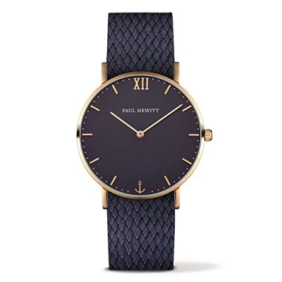 Imagen de PAUL HEWITT Reloj Analógico para Unisex Adultos de Cuarzo con Correa en Nailon PH SA G St B 17M