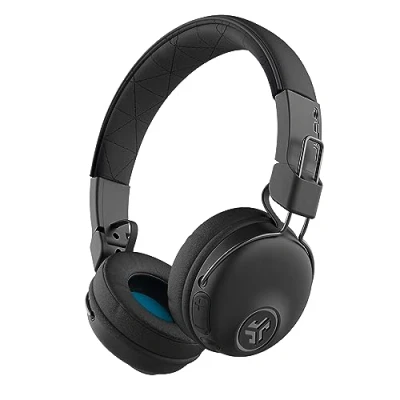 Imagen de Auriculares Inalámbricos JLab Audio Studio Y Con Más De 30 Horas Tiempo Reproducción Sonido Eq3 Personalizado On Ear Micrófono, Negro