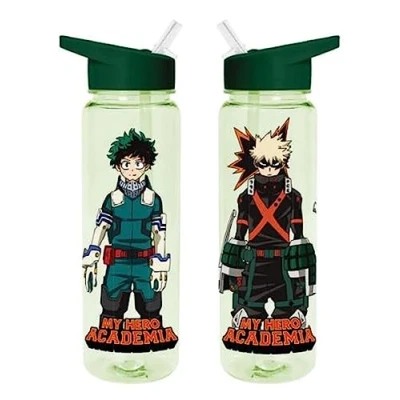 Imagen de Pyramid International My Hero Academia Botella de agua plástico transparente (540 ml), producto oficial, Durchsichtig