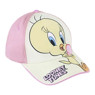 Imagen de Gorra Infantil de Piolín Color Rosa Apta 2 a 8 Años Combina Algodón y Poliéster para Niños con Velcro Trasero Ajustable Producto Original Diseñado en España