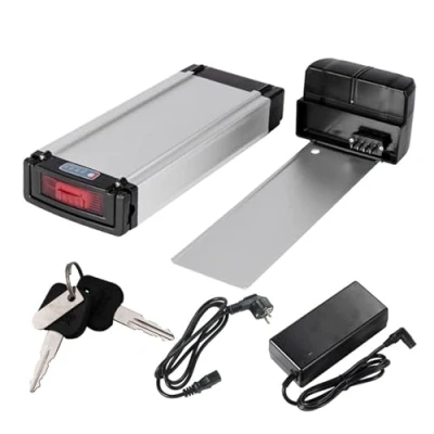 Imagen de ZHIKAN E Bike 36V 15.6Ah 561Wh Lithium Ion Rear Battery for para GO! Wondervelo, Hapex Electric Bicycle Pedelec, with Charger