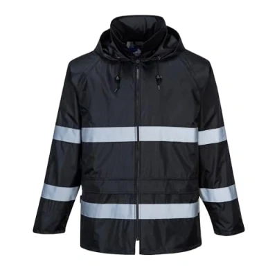 Imagen de Portwest Chubasquero Iona Classic, Tamaño: S, Color: Negro, F440BKRS