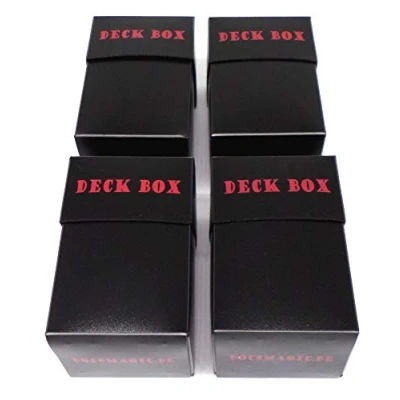 Imagen de docsmagic.de 4 x Mini Euro/US Board Game Card Deck Box Caja