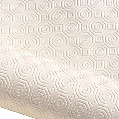 Imagen de MadeInNature Mantel redondo y ovalado (150 x 230 cm), color blanco