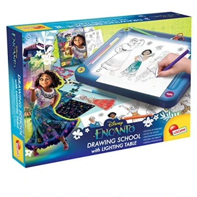 Imagen de Liscianigiochi Encanto Drawing School with Lightning Table, Color Tableta de Dibujo, Medium (98255)