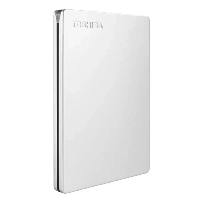 Imagen de Toshiba 2TB Canvio Slim Disco Duro Externo Portátil, Compatible con Windows y Mac, Tecnología USB 3.2. Gen 1, Acabado en Aluminio, Plata (HDTD310XS3DA)