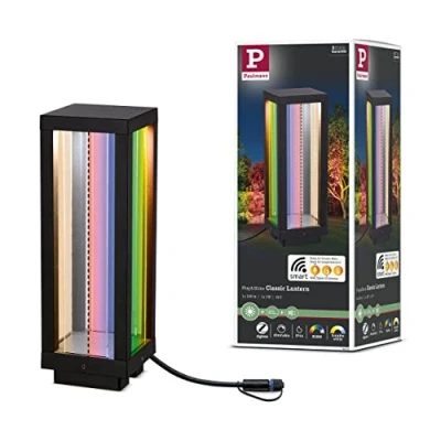 Imagen de Paulmann Plug &amp; Shine Linterna LED Classic RGBW base light
