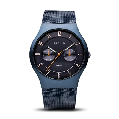 Imagen de BERING Reloj Analógico para Hombre de Cuarzo con Correa en Acero Inoxidable 11939 393