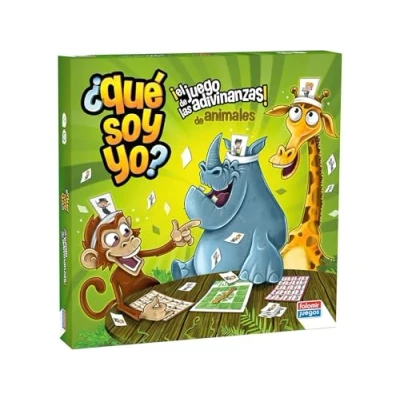 Imagen de Falomir ¿Qué soy yo Animales. Juego de mesa. Clásicos, multicolor (31064)
