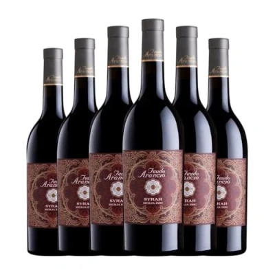 Imagen de Feudo Arancio Syrah Sicilia 75 cl Vino tinto (Caja de 6 Botellas cl)