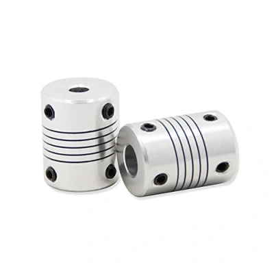Imagen de Redrex 2Pcs Acoplamientos Flexibles de Aluminio 5mm a 8mm NEMA 17 Acoplador Eje Para RepRap 3D Impresora o Máquina CNC