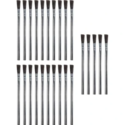 Imagen de Weller WLACCFB 02 Flux Brush para soldar PCB, Cables, Vidrieras, Artes y Manualidades u Otras Aplicaciones de Uso General,(25 Unidades)